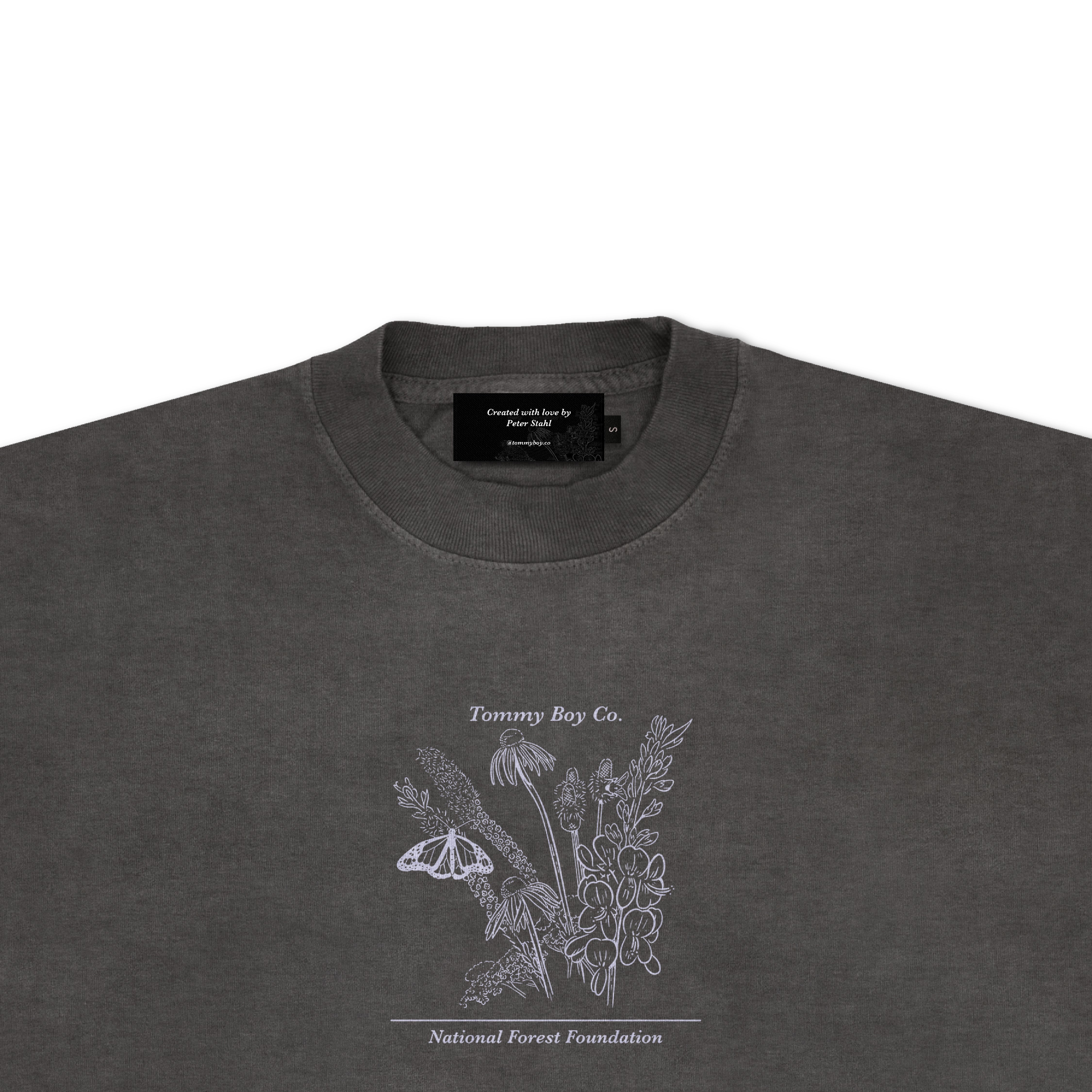 CHARCOAL 3 YEAR TEE