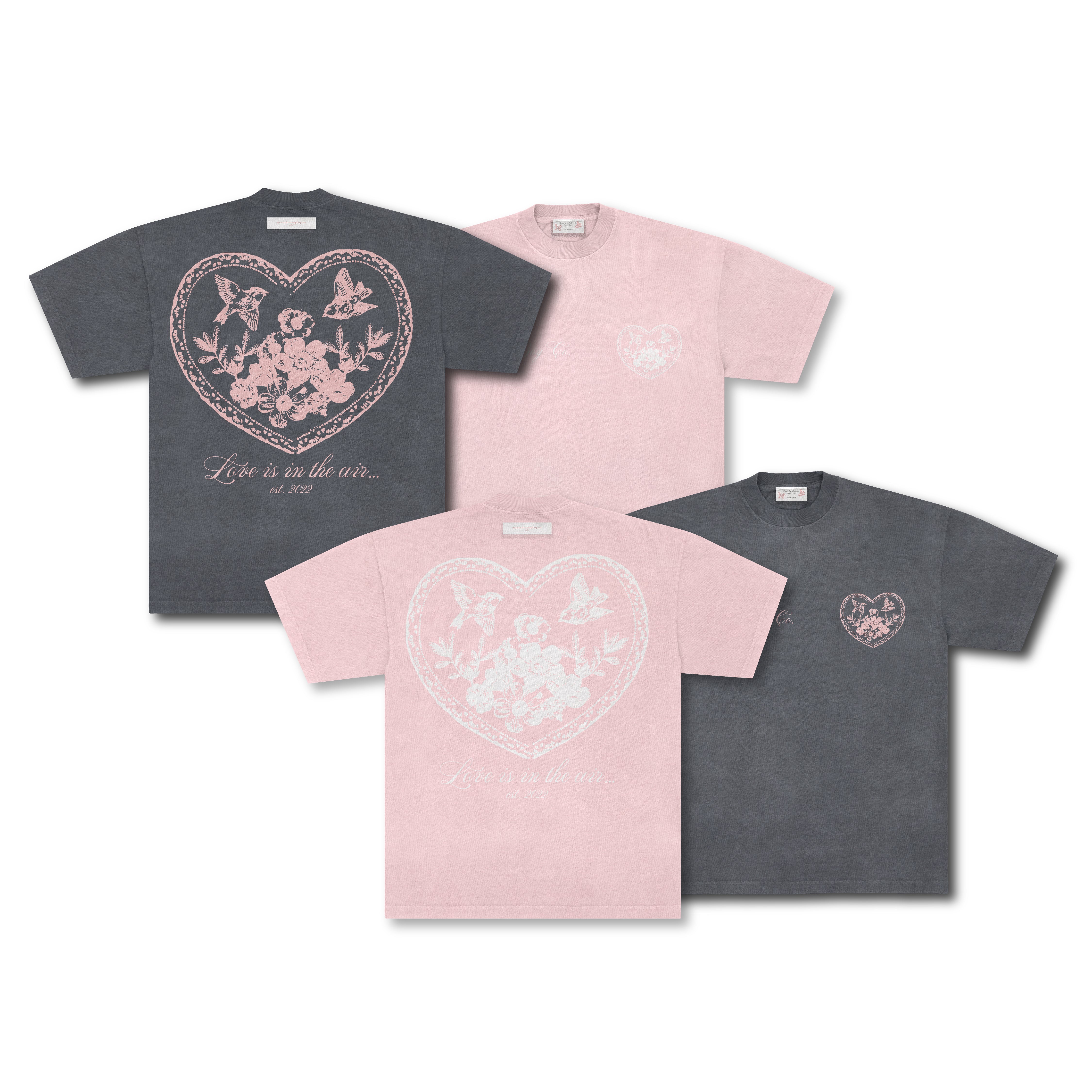 HIM & HER HEART TEE BUNDLE
